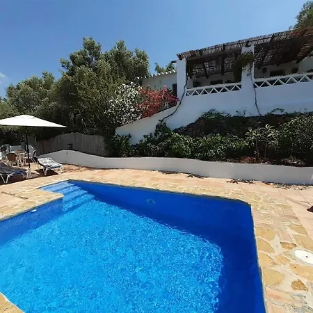 Cortijo Retama, Typical Andalusian Cottage, Romantic & Relax Villa By Eastern Costa Del Sol, In The Countryside Near Frigiliana Town, At 12 Kilometers From The Beach